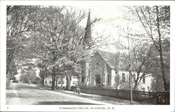 Community Church Postcard