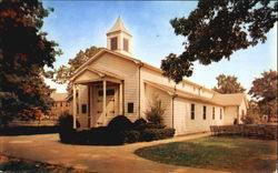 Chapel Exterior V. A. Hospital, Long Island Postcard