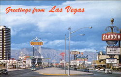 The Fabulous Strip Las Vegas, NV Postcard Postcard