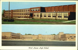 West Haven High School Connecticut Postcard Postcard