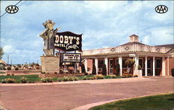 Doby's Hotel Court Montgomery, AL Postcard Postcard