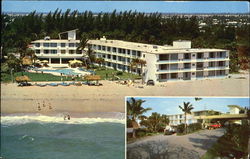 Sun Castle Club And Motor Hotel, Highway A1A Postcard