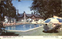 Swimming Pool Eastern Slope Inn North Conway, NH Postcard Postcard