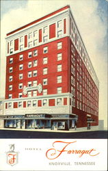 Hotel Farragut Postcard