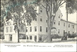 The Worster House Postcard