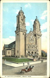 St. Cecilia's Cathedral Omaha, NE Postcard Postcard