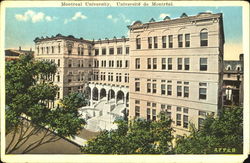 Montreal University Postcard