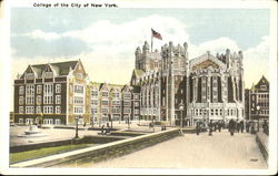 City College, Amsterdam Avenue, West 140th to West 138th Street Postcard