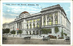 Public Library And Museum Postcard