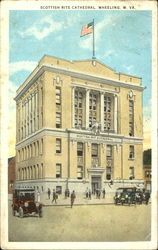 Scottish Rite Cathedral Wheeling, WV Postcard Postcard