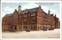 Horace Mann School And Teachers' College, 120th St. to 121st St. New York City, NY Postcard Postcard