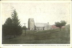 Russell Sage Chapel And Gould Hall, Northfield Seminay East Northfield, MA Postcard Postcard