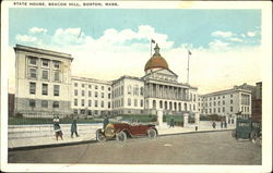 State House, Beacon Hill Postcard