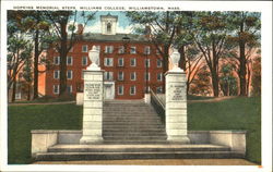 Hopkins Memorial Steps, William College Postcard