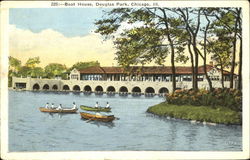 Boat House, Douglas Park Postcard