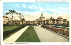 Hotel Rolyat Pasadena On The Gulf St. Petersburg, FL Postcard Postcard