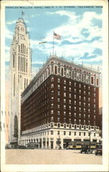 Deshler Wallick Hotel And A. I. U. Citadel Columbus, OH Postcard Postcard