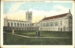 Hutchinson Hall And Mandel Hall, University Of Chicago Postcard