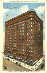 Great Northern Hotel, Jackson Blvd., Dearborn & Quincy Sts. Chicago, IL Postcard Postcard