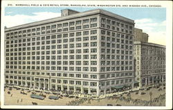 Marshall Field & Co's Retail Store Postcard