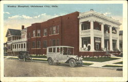 Wesley Hospital Oklahoma City, OK Postcard Postcard