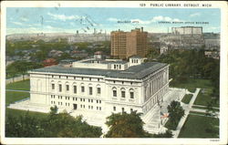 Public Library Postcard