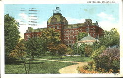 Cox College Postcard