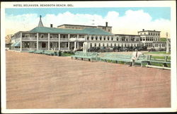 Hotel Belhaven Rehoboth Beach, DE Postcard Postcard