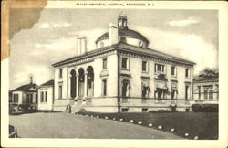 Sayles Memorial Hospital Postcard