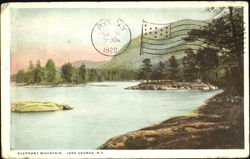 Elephant Mountain Lake George, NY Postcard Postcard