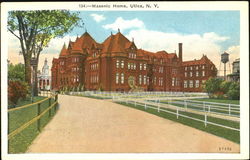 Masonic Home Postcard