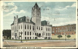 Riley County Court House Postcard