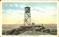 Signal Station, Whiteface Mountain Wilmington, NY Postcard Postcard