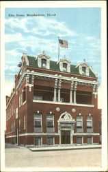 Elks Home Postcard