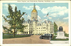 State Capital And Petersburg Express Postcard