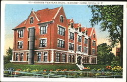 Knight Templar Bldg.,, Masonic Home Postcard