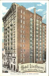 Hotel Latham, Twenty-Eight Street At Fifth Avenue Postcard