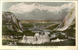 The Bow Valley At Banff Alberta Canada Postcard Postcard