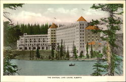 The Chateau Lake Louise, AB Canada Alberta Postcard Postcard