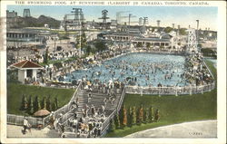 The Swimming Pool At Sunnyside Toronto, ON Canada Ontario Postcard Postcard