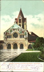 Memorial Church, Stanford University California Postcard Postcard