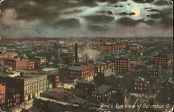 Bird's Eye View Of Columbus Postcard