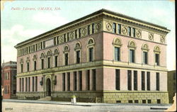 Public Library Postcard