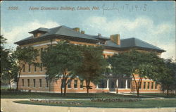 Home Economics Building Lincoln, NE Postcard Postcard