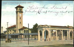 Union Station Dayton, OH Postcard Postcard