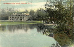 Delaware Park Study Postcard