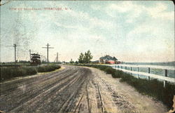 View On Boulevard Syracuse, NY Postcard Postcard