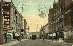 Market Street Amsterdam, NY Postcard Postcard