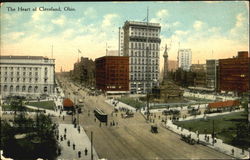 The Heart Of Cleveland Postcard