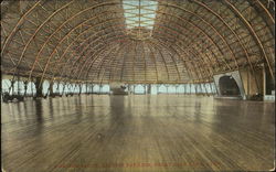 Dancing Floor Saltair Pavilion Postcard